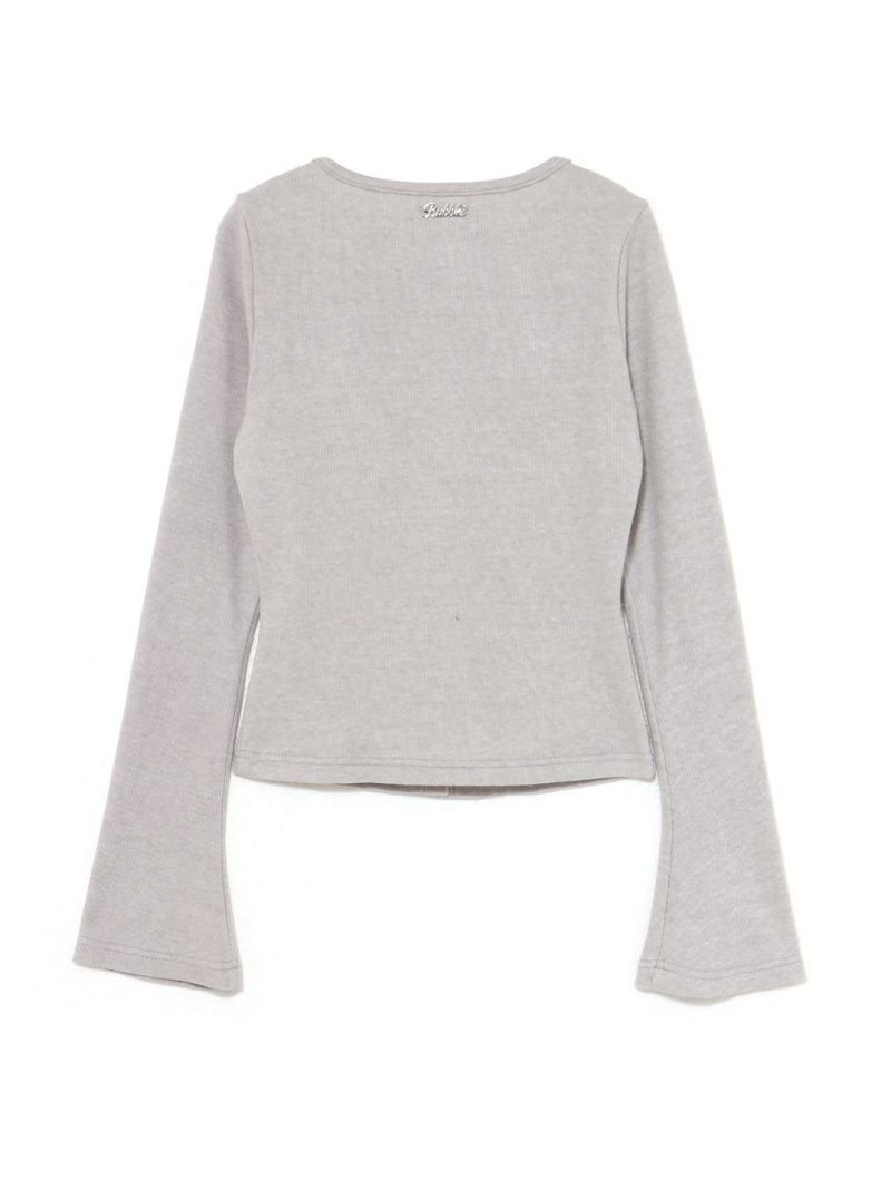 BUBBLES】レイヤードリブトップス | sparkling mall online store