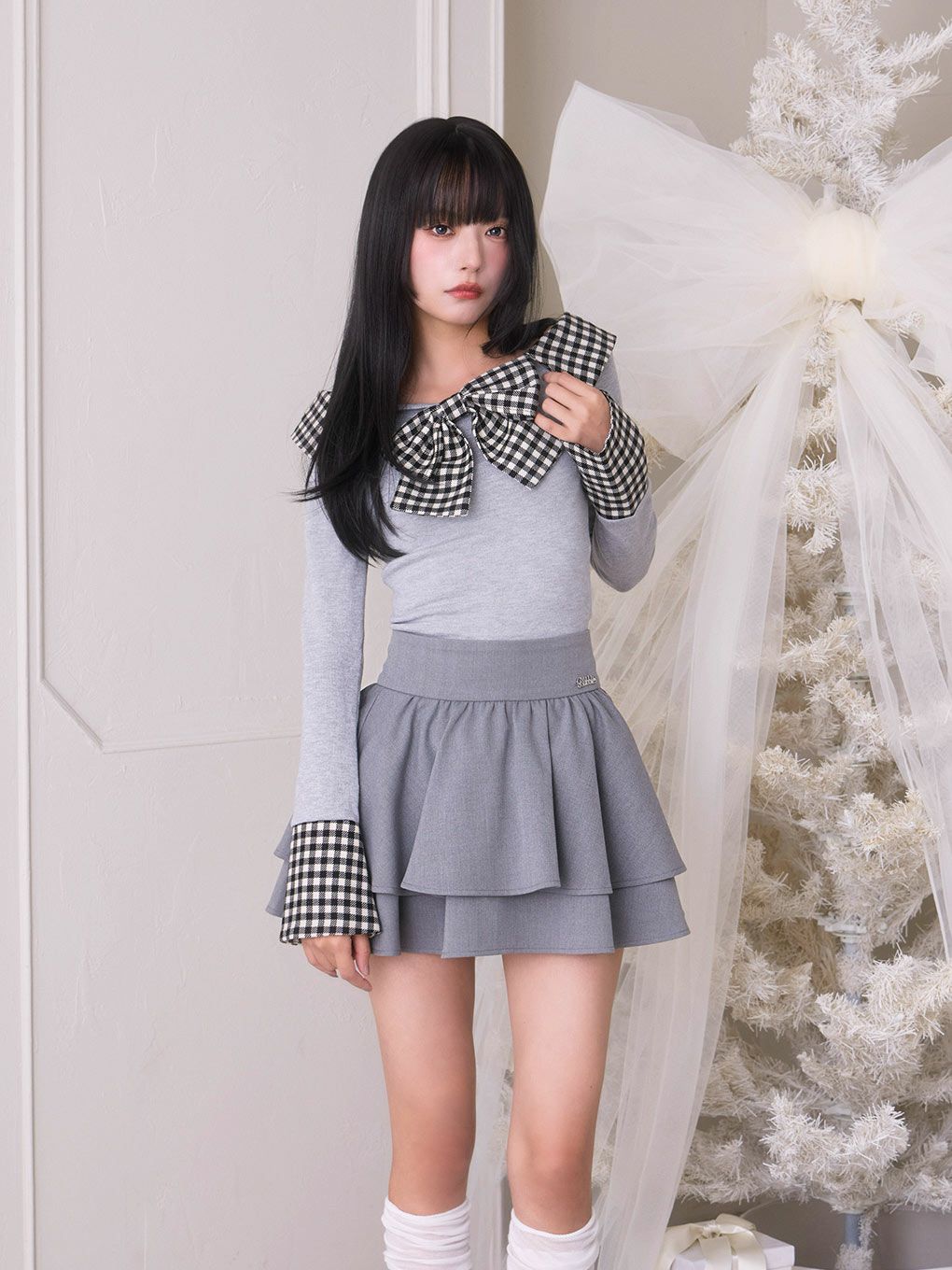 【BUBBLES】ティアードスカパン