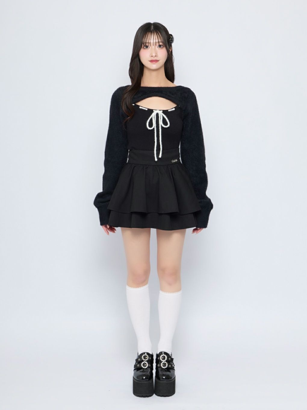 【BUBBLES】ティアードスカパン