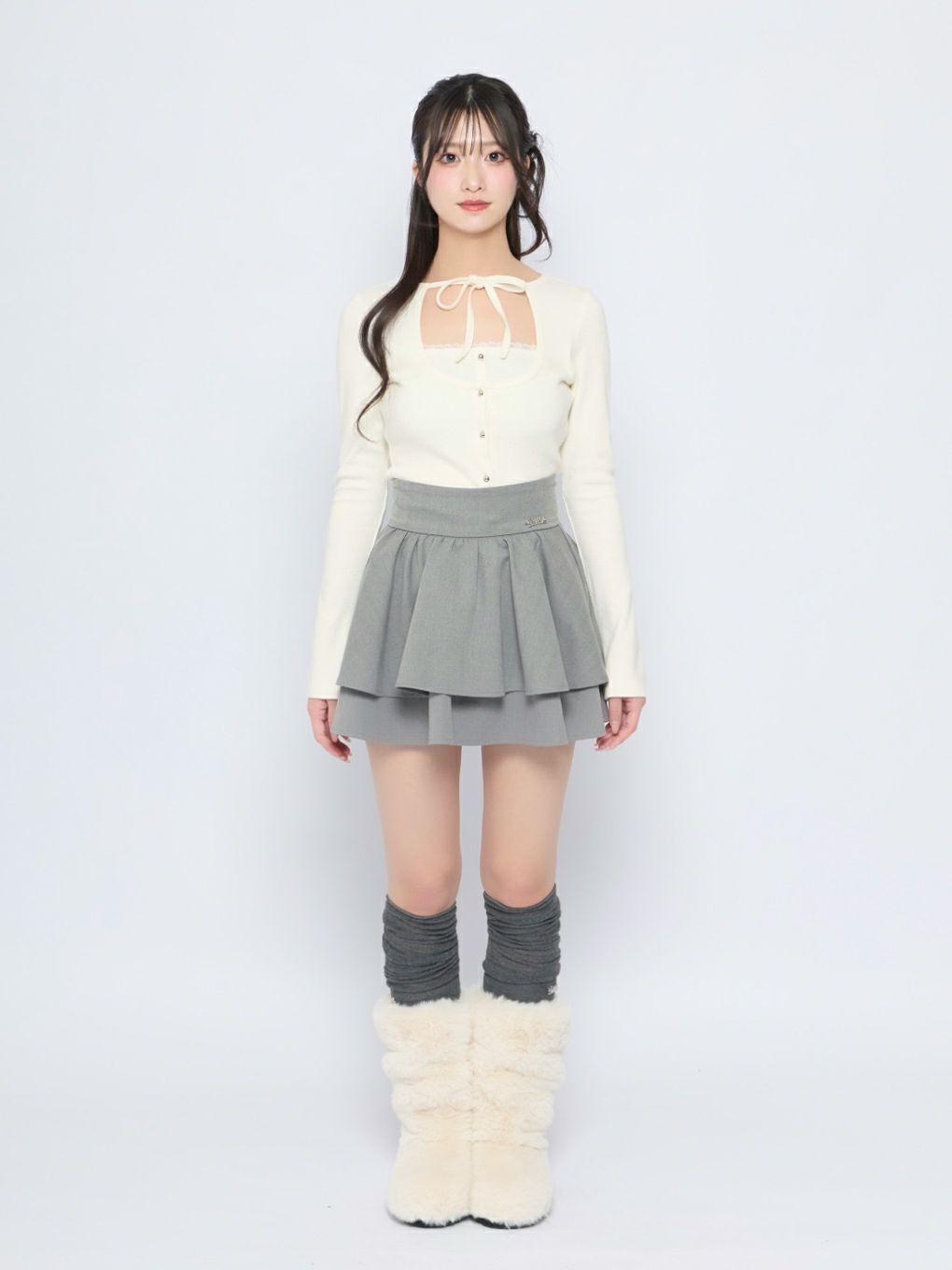 【BUBBLES】ティアードスカパン