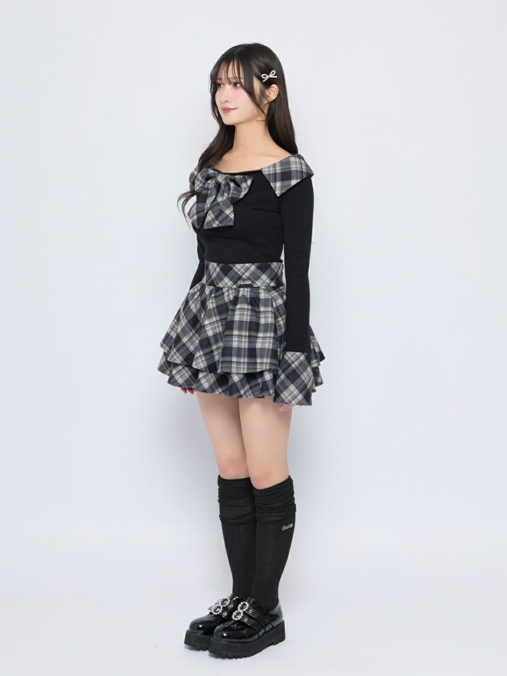 【BUBBLES】ティアードスカパン