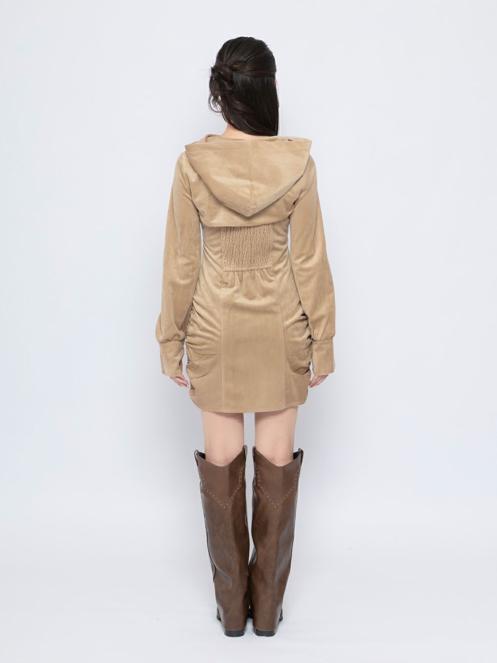 【BUBBLES】ベルベットリボンワンピース