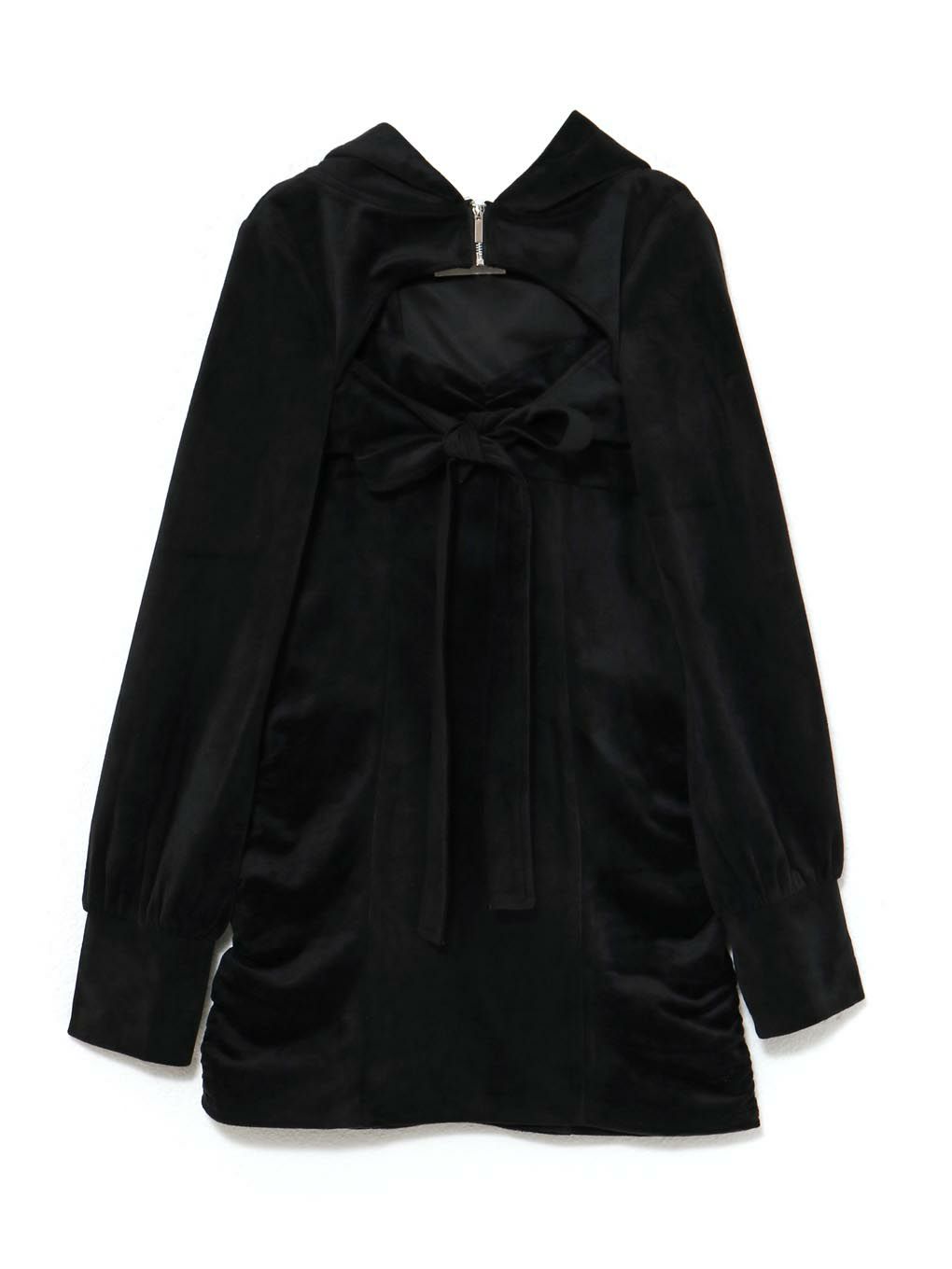 【BUBBLES】ベルベットリボンワンピース