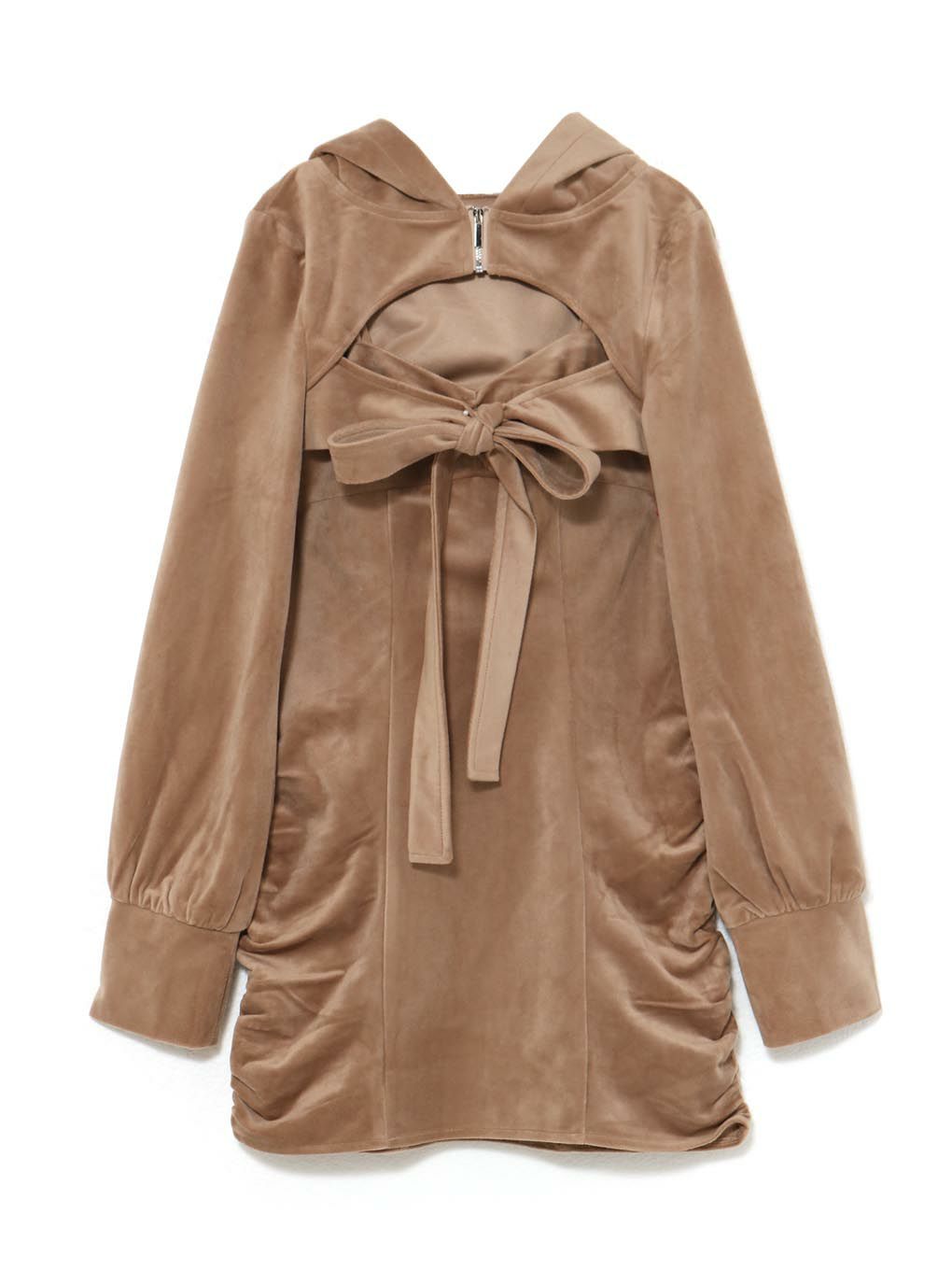 【BUBBLES】ベルベットリボンワンピース