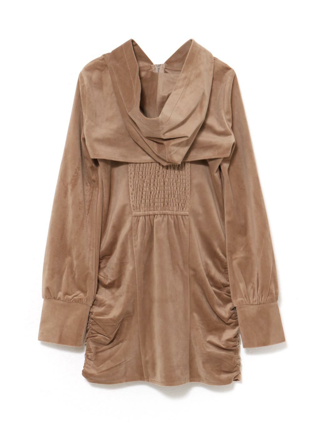 【BUBBLES】ベルベットリボンワンピース