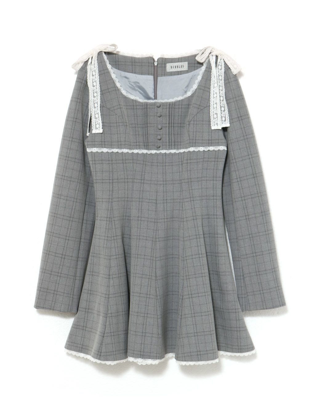 【BUBBLES】タイニーリボンフレアワンピース