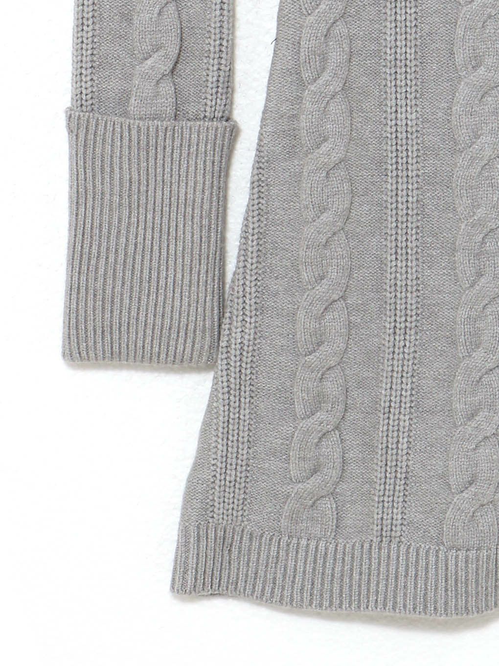 【BUBBLES】オープンネックケーブルワンピース