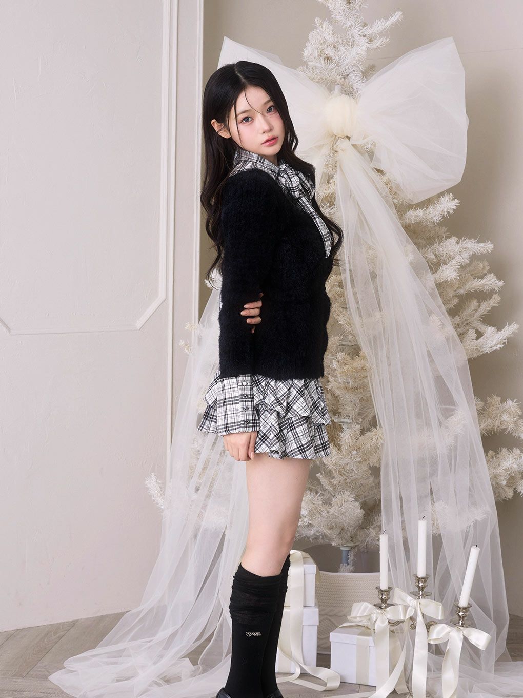 【BUBBLES】プリーツスカパン