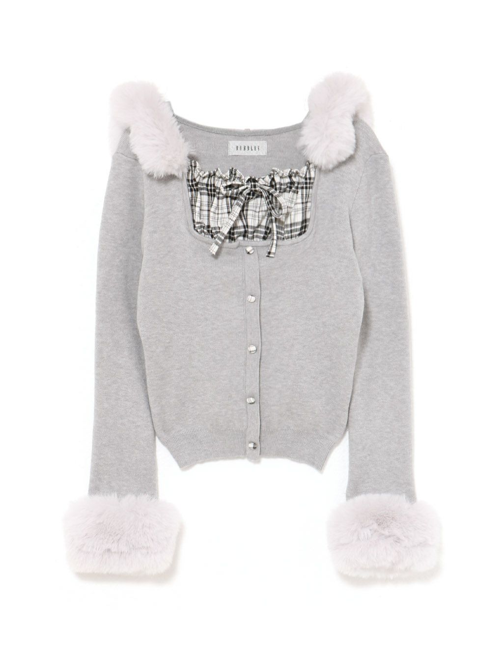 【BUBBLES】コケットフーディーニット