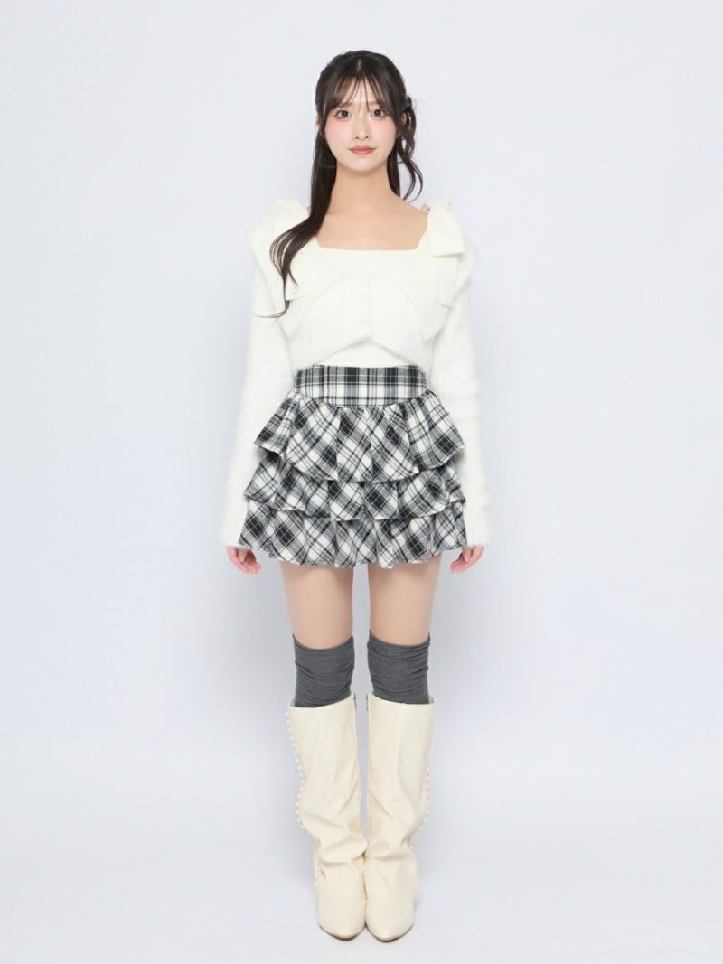 BUBBLES】ショルダーリボンアンサンブル | sparkling mall online store