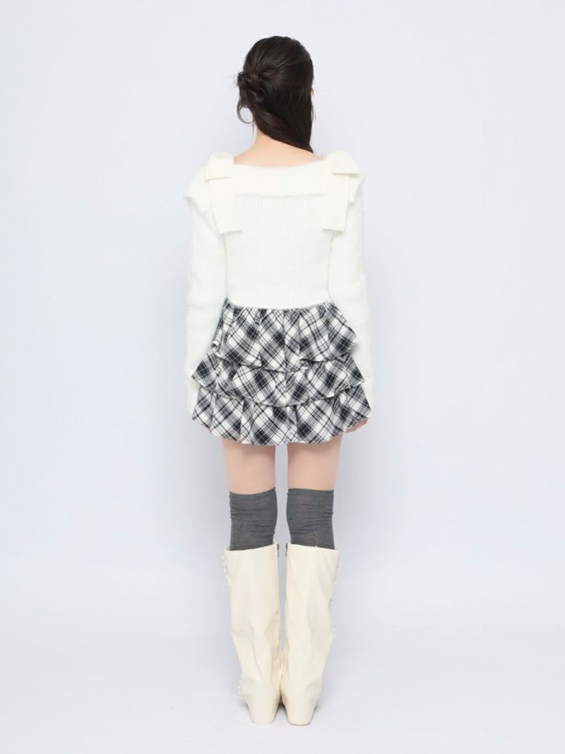 BUBBLES】ショルダーリボンアンサンブル | sparkling mall online store