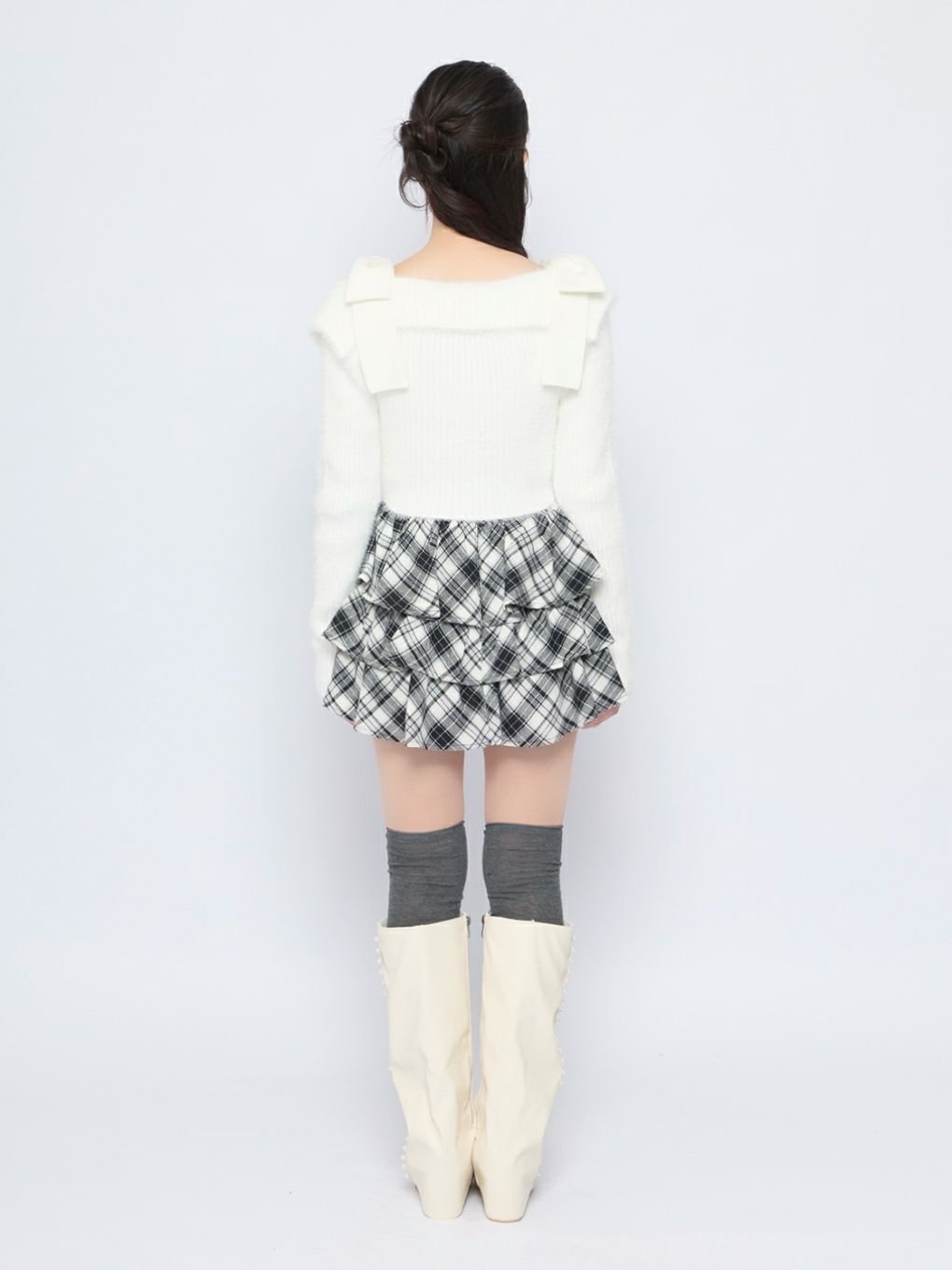 【BUBBLES】ショルダーリボンアンサンブル