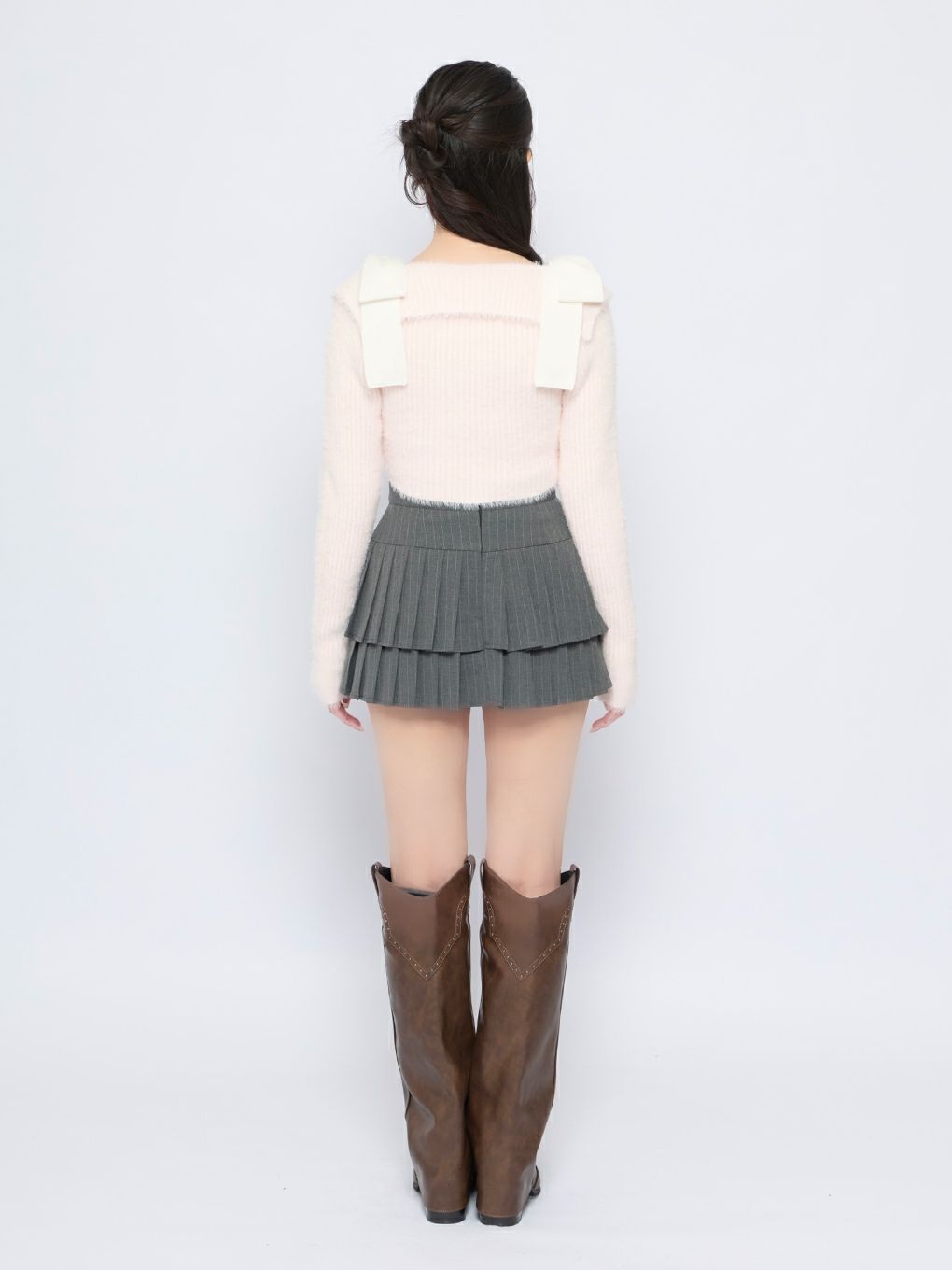 【BUBBLES】ショルダーリボンアンサンブル