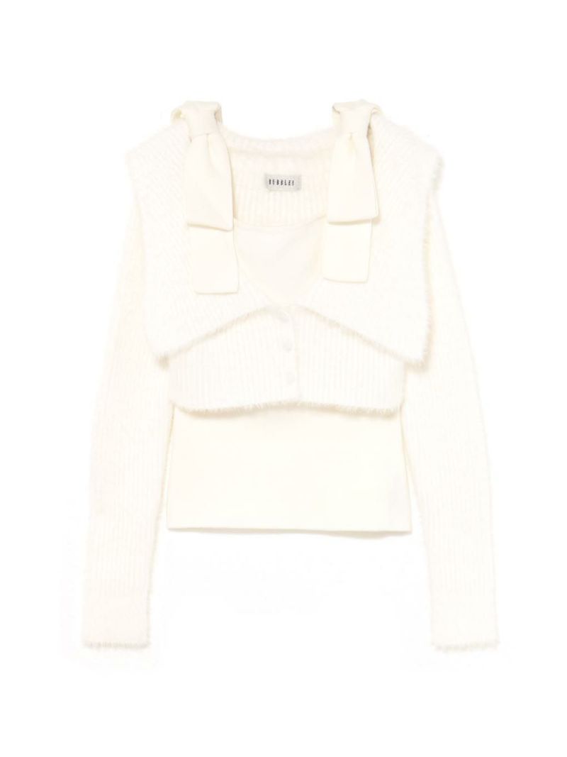 BUBBLES】ショルダーリボンアンサンブル | sparkling mall online store