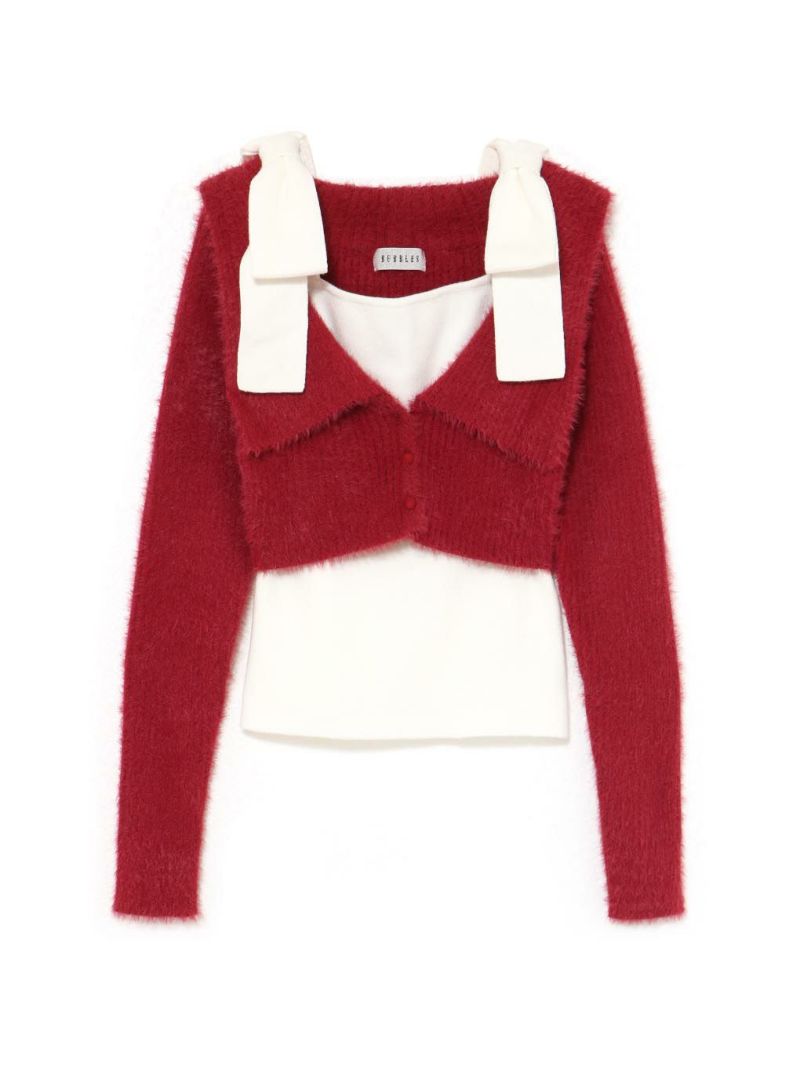 BUBBLES】ショルダーリボンアンサンブル | sparkling mall online store