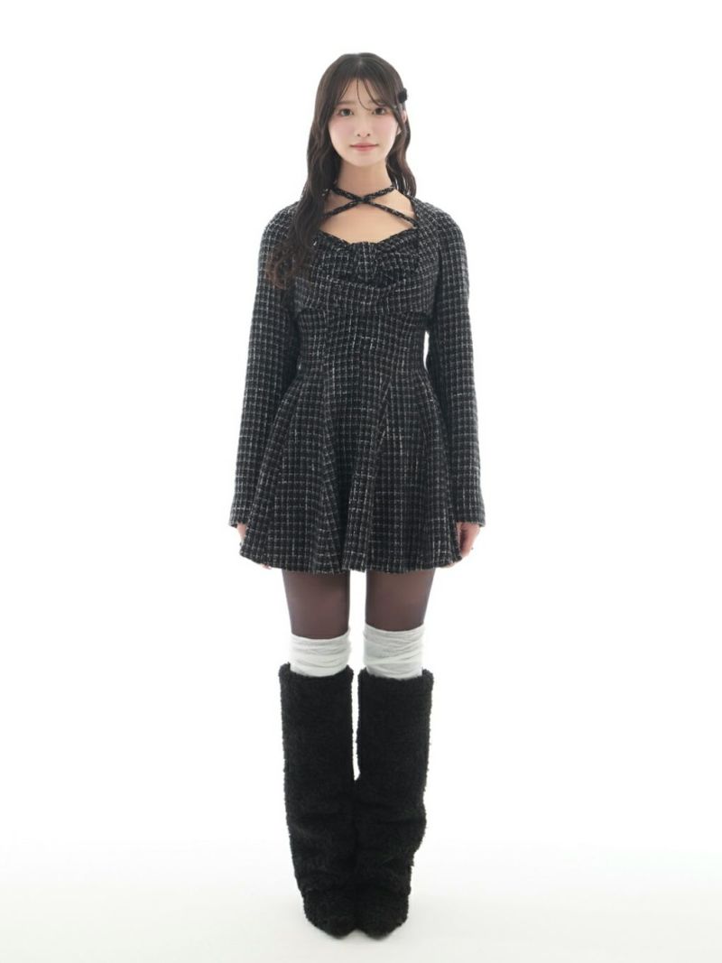 BUBBLES】リボンフレアワンピース | sparkling mall online store