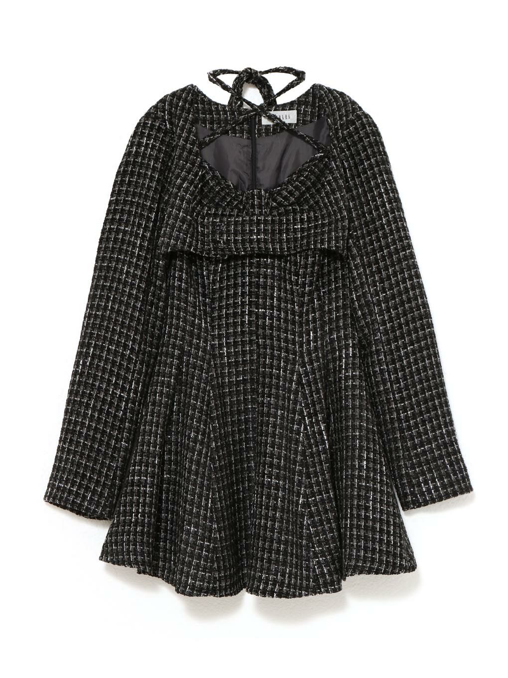 【BUBBLES】リボンフレアワンピース