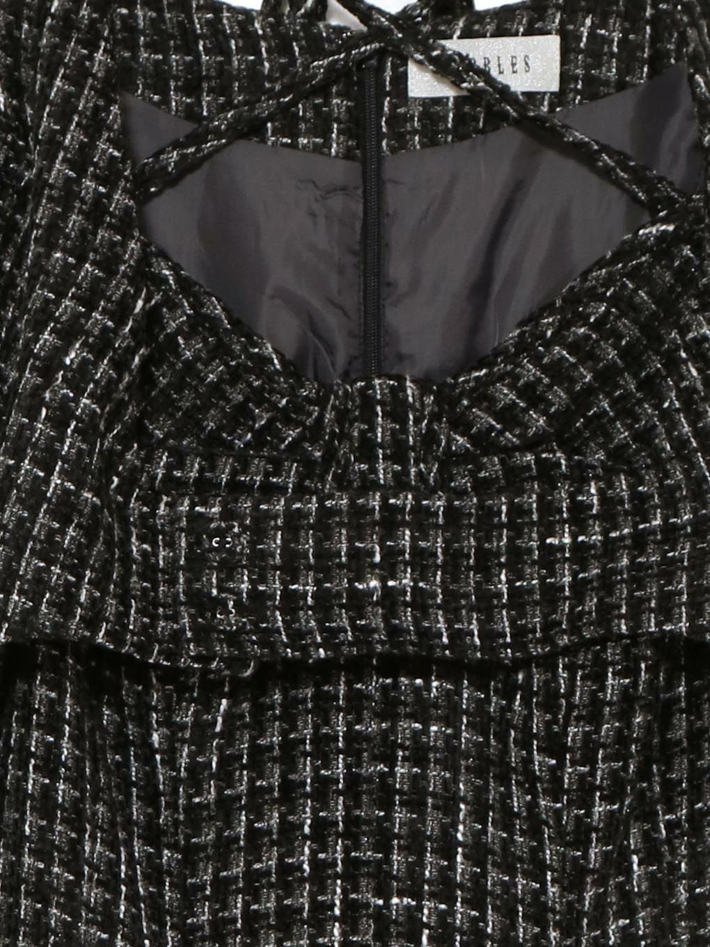 【BUBBLES】リボンフレアワンピース