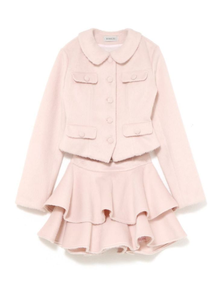 bubbles スクールガールトップス ピンク bubbles スクールガールトップス ピンク