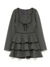 BUBBLES】ガーリーティアードワンピース | sparkling mall online store