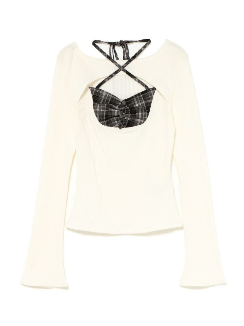 BUBBLES】レイヤードクロップドトップス | sparkling mall online store