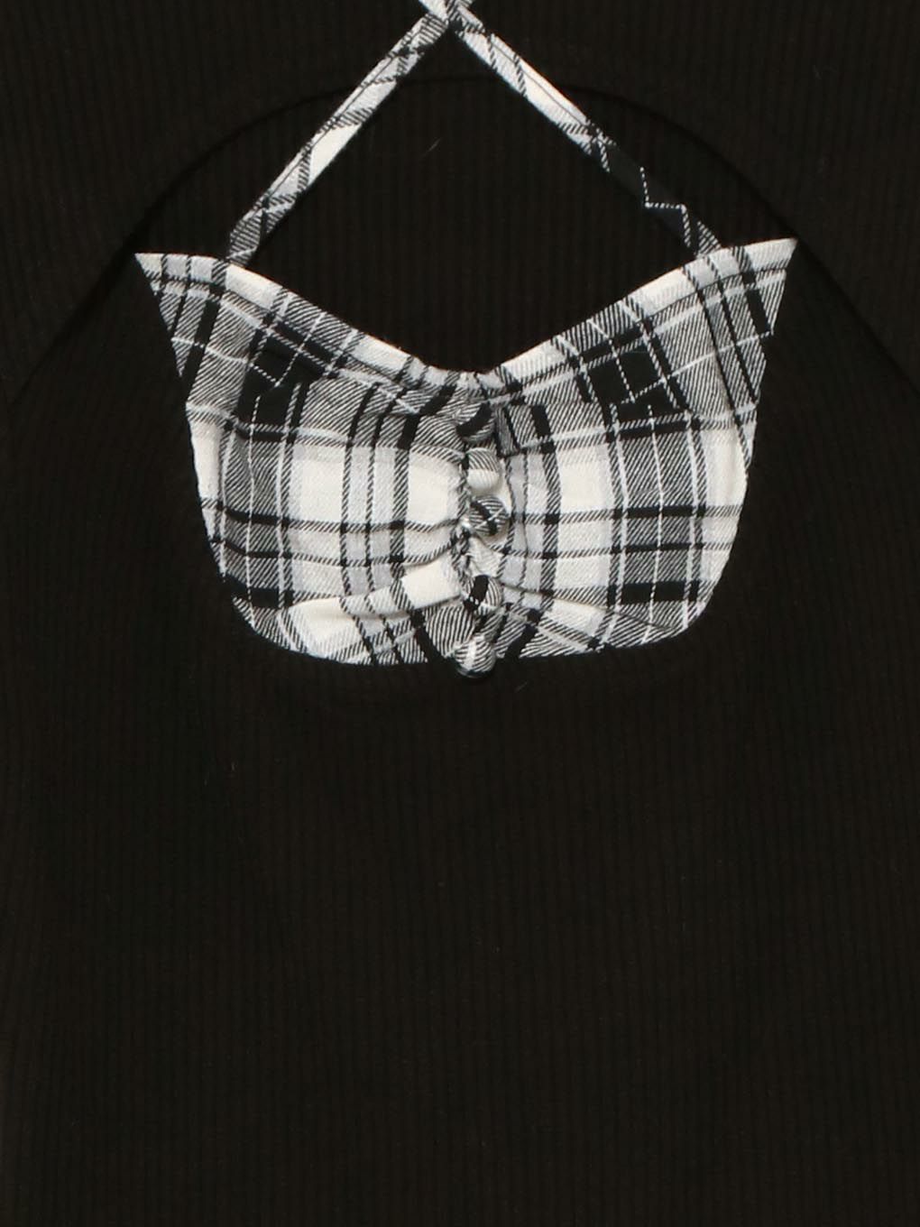 【BUBBLES】レイヤードクロップドトップス