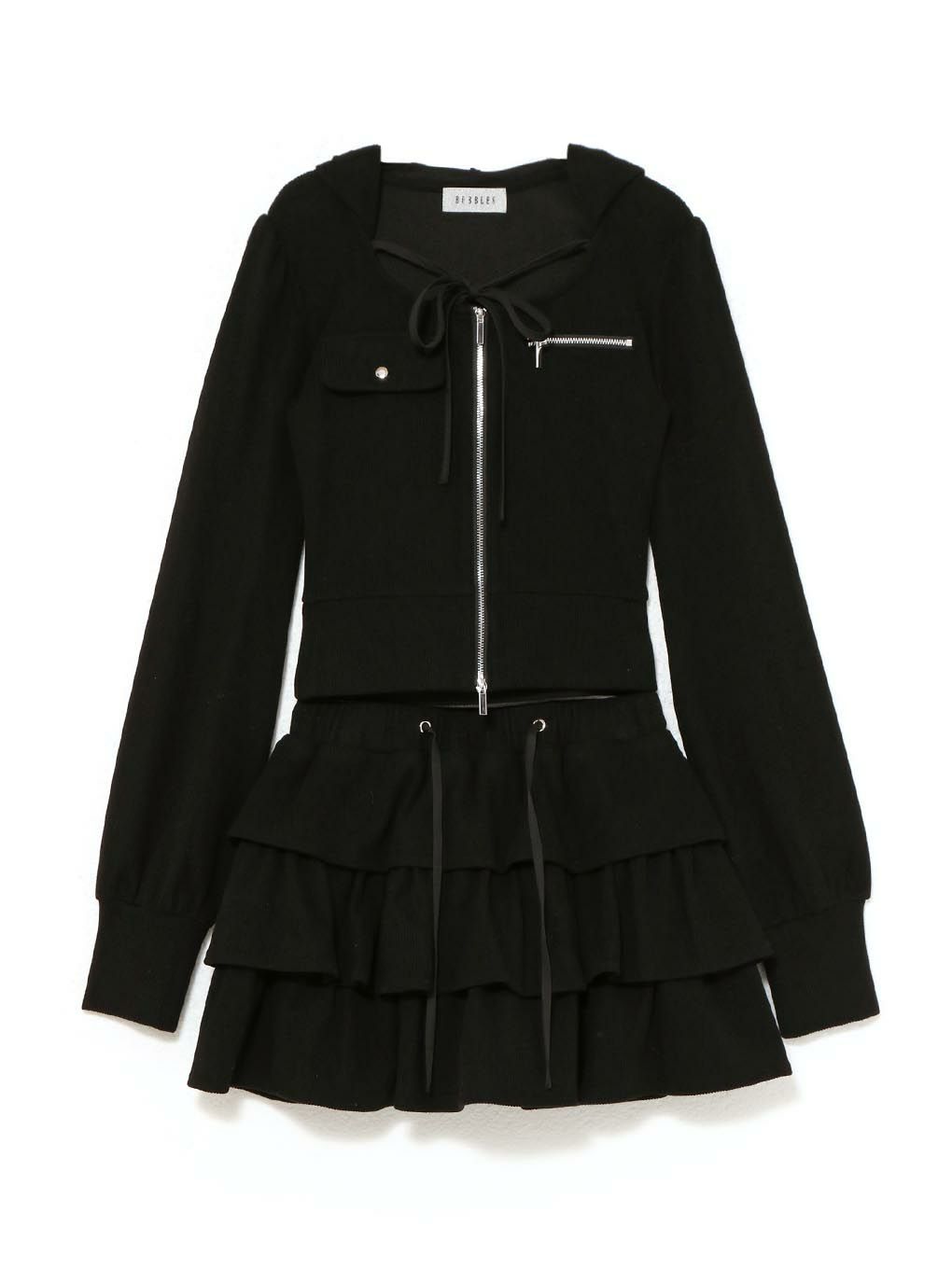 【BUBBLES】リボンスウェットセットアップ