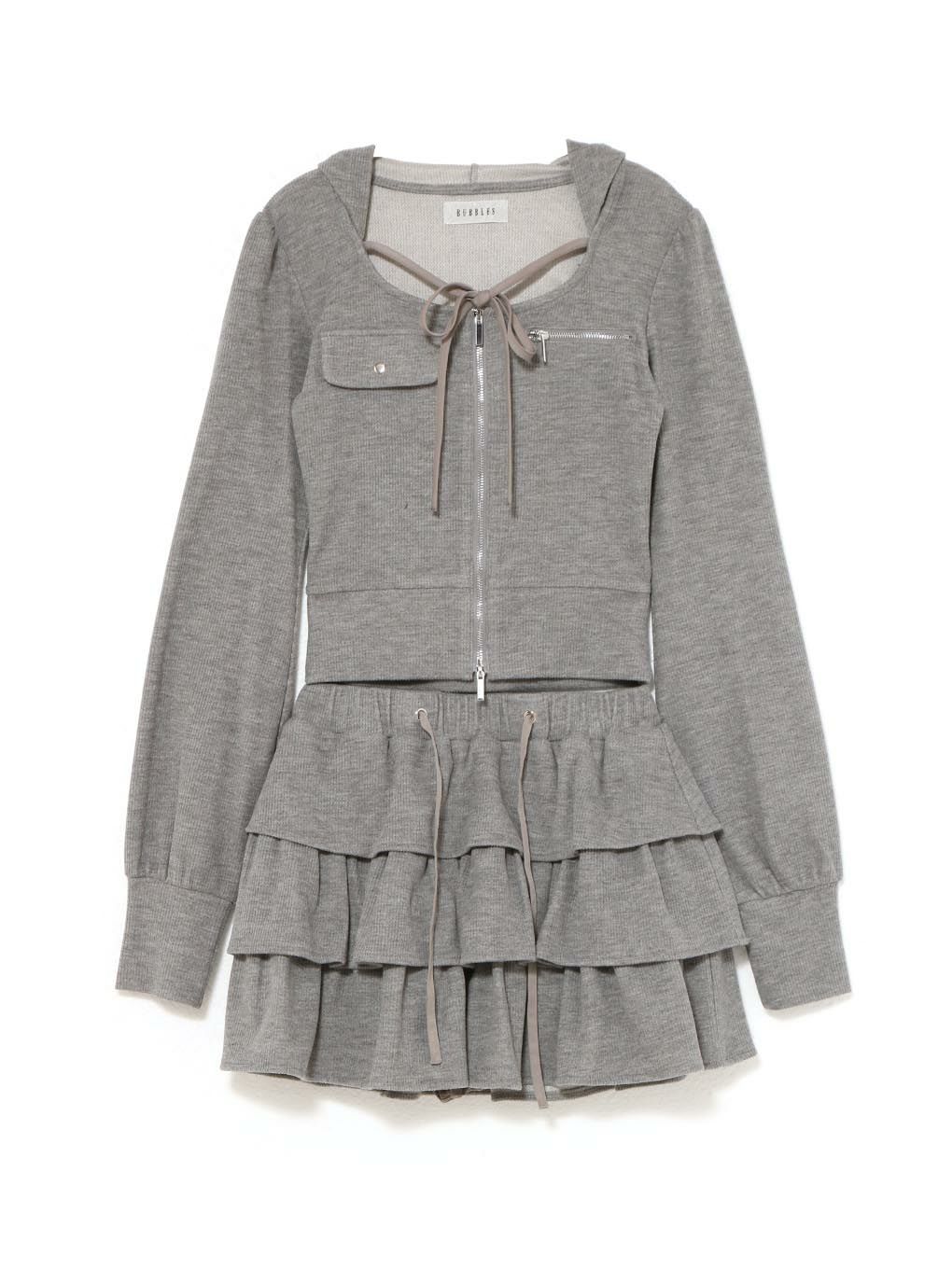 【BUBBLES】リボンスウェットセットアップ