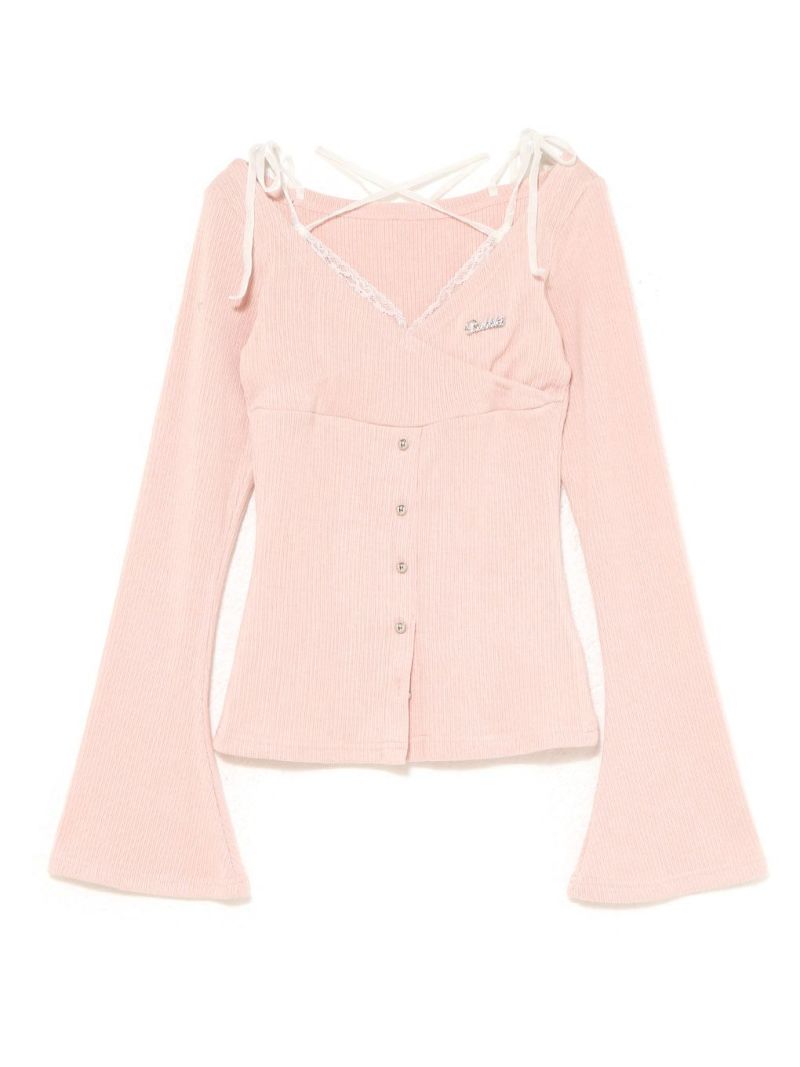 BUBBLES】カシュクールリブトップス | sparkling mall online store