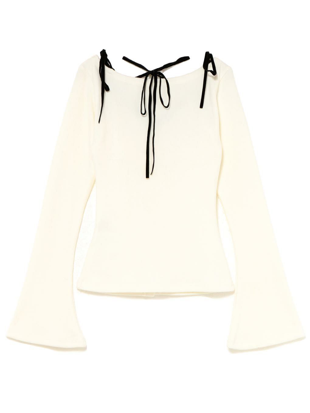 【BUBBLES】カシュクールリブトップス