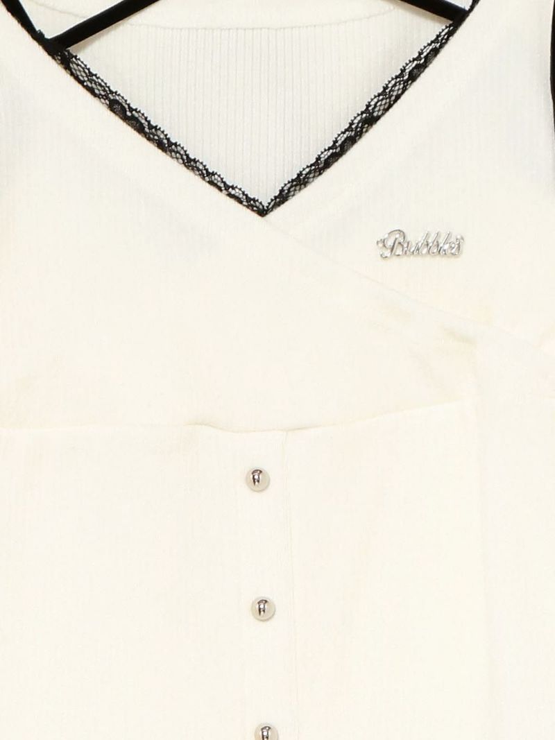 BUBBLES】カシュクールリブトップス | sparkling mall online store
