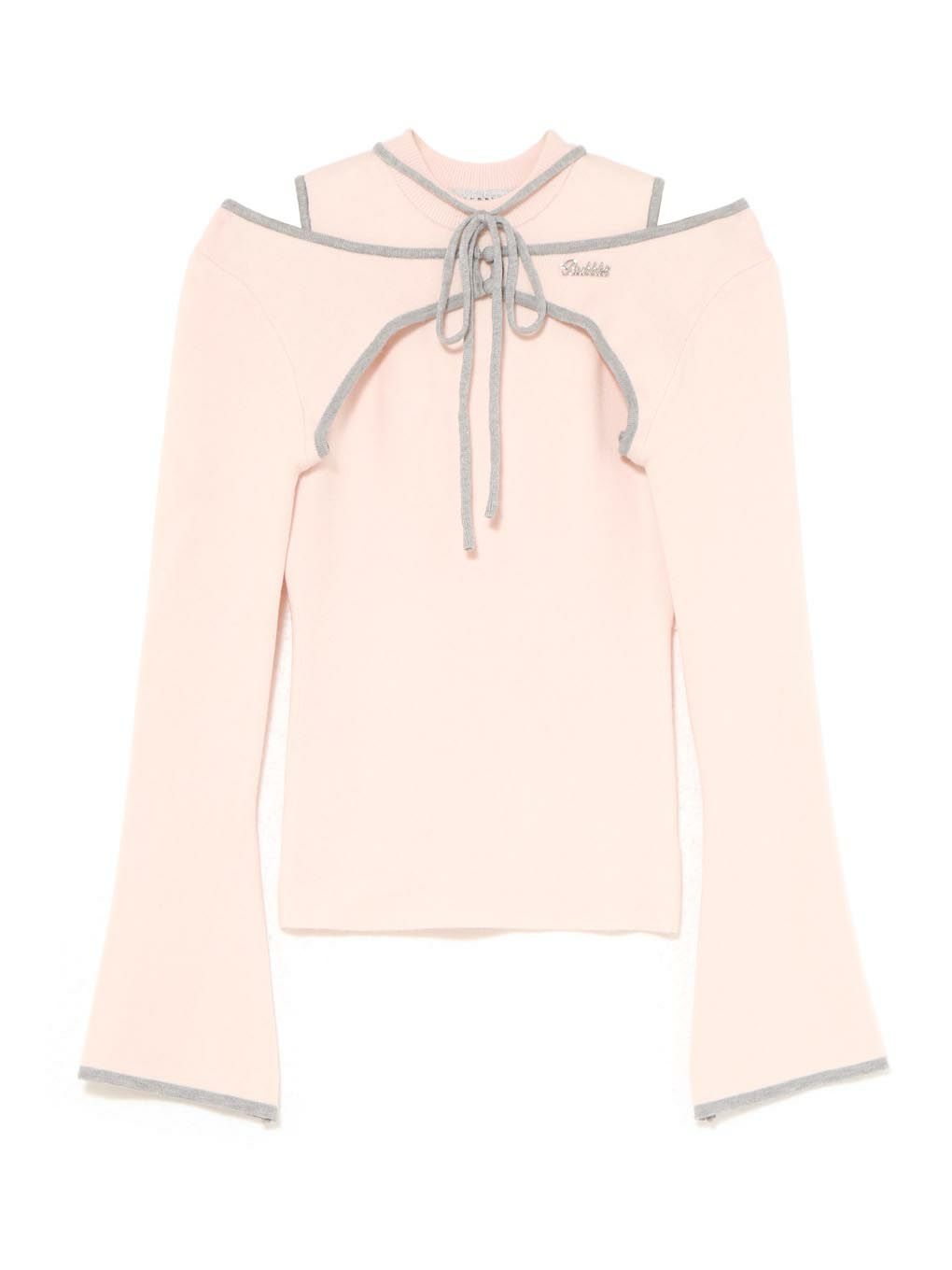 【BUBBLES】パイピングリボントップス