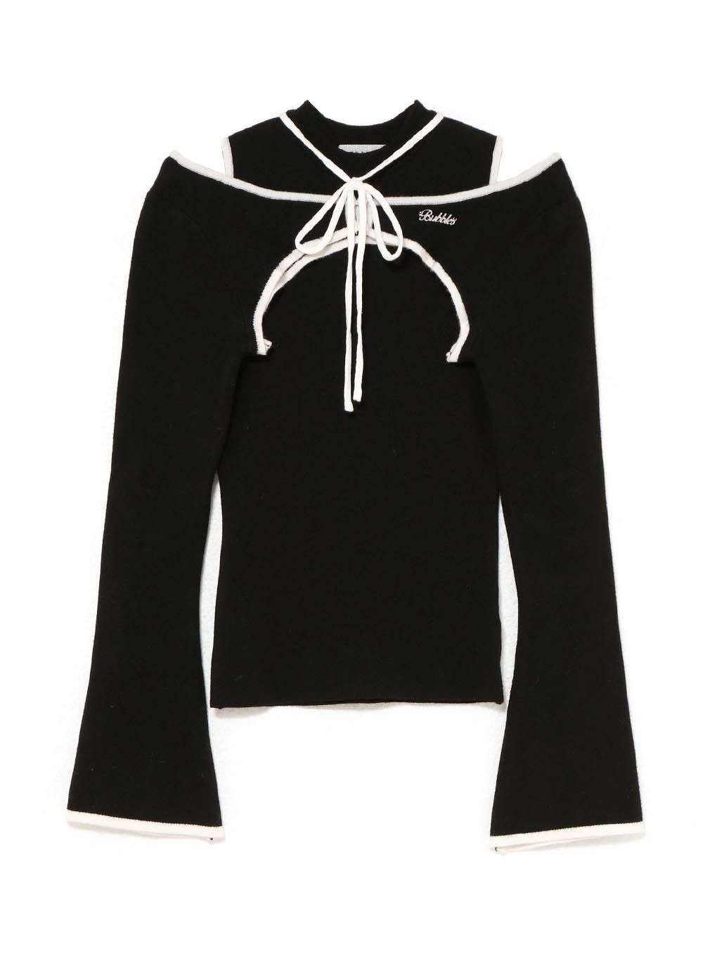 【BUBBLES】パイピングリボントップス