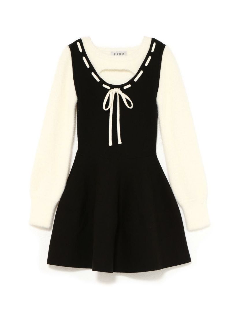 BUBBLES】レイヤードガーリーワンピース | sparkling mall online store