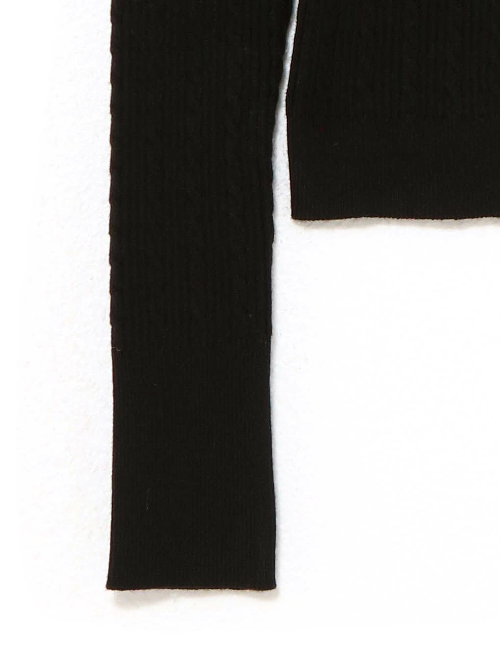 【BUBBLES】ケーブルスクールニット