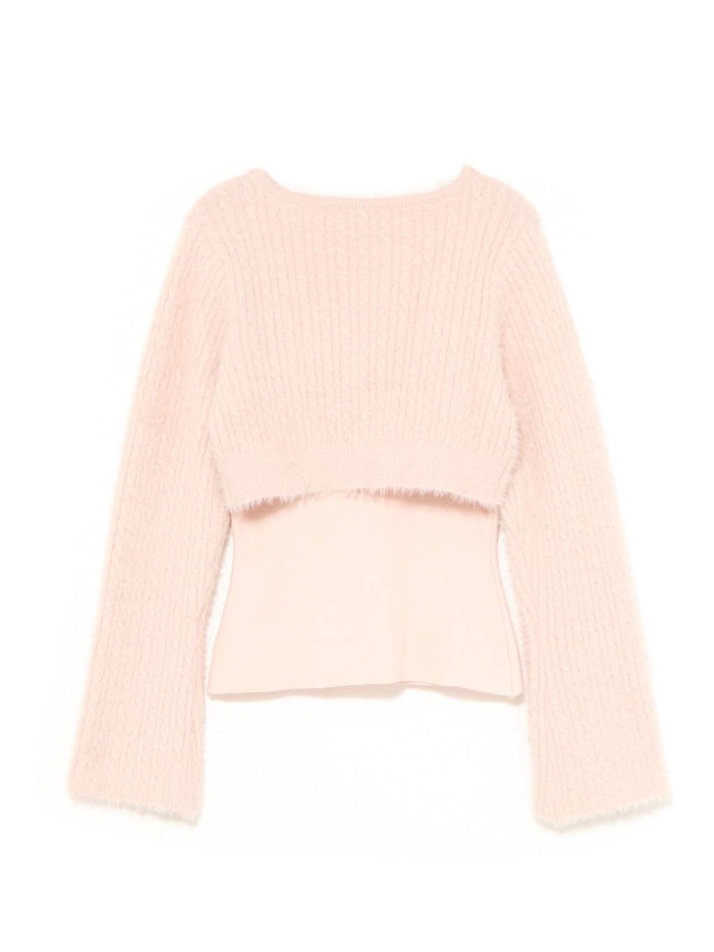 【BUBBLES】リボンニットアンサンブル