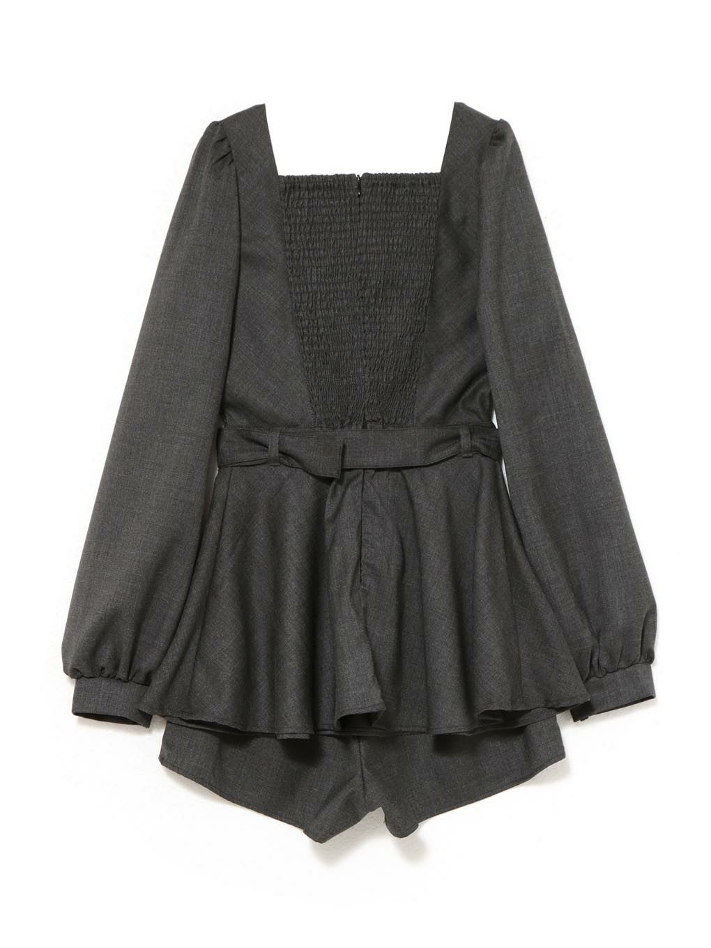 【BUBBLES】リボンペプラムセットアップ