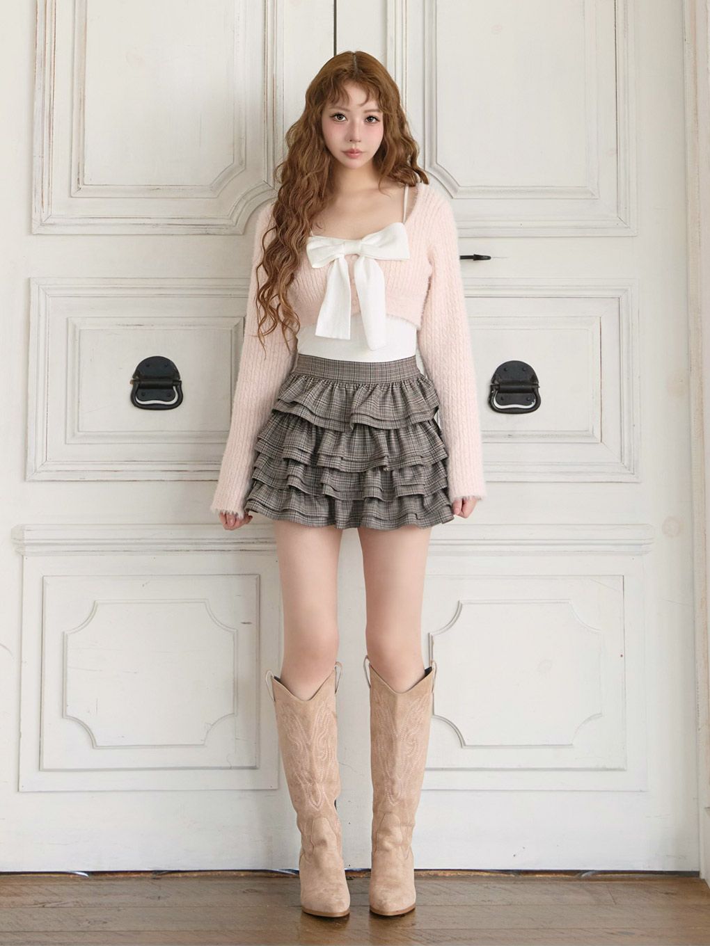 【BUBBLES】フリルミニスカパン