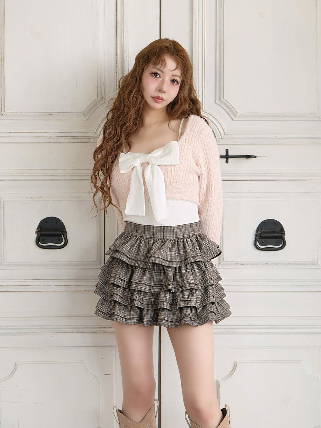 【BUBBLES】フリルミニスカパン