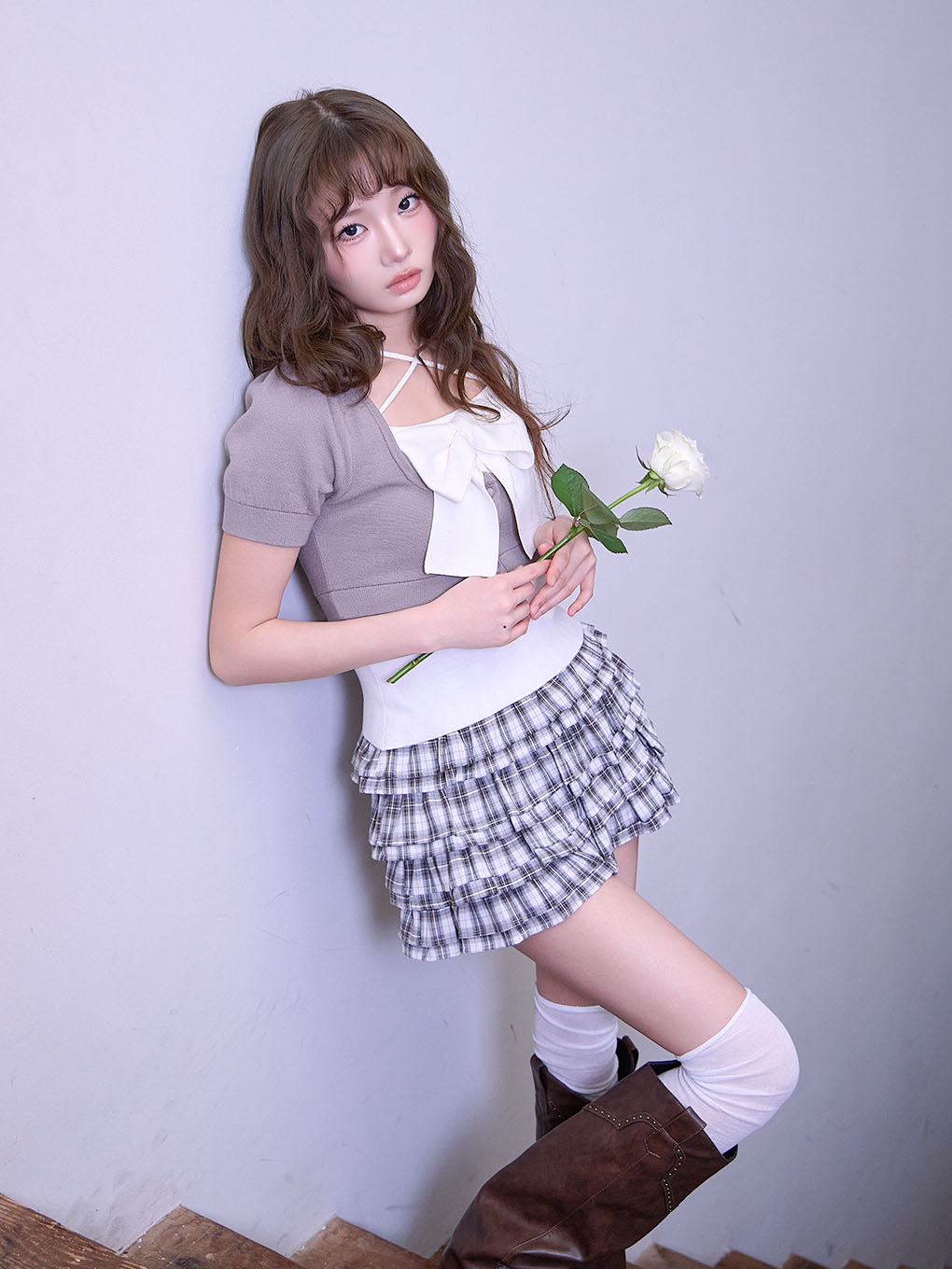 【BUBBLES】フリルミニスカパン