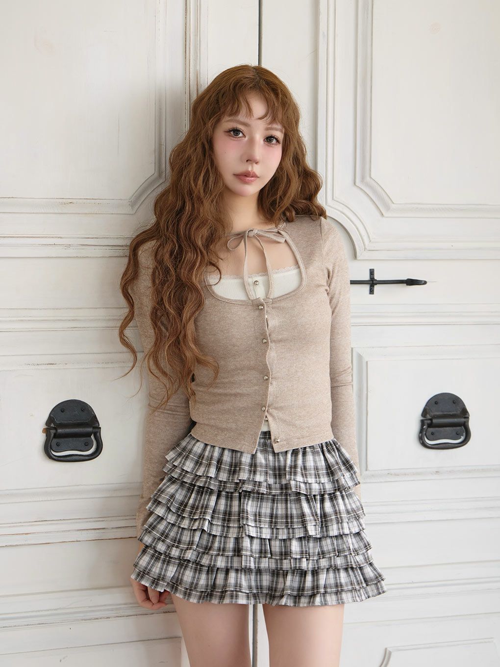 【BUBBLES】フリルミニスカパン