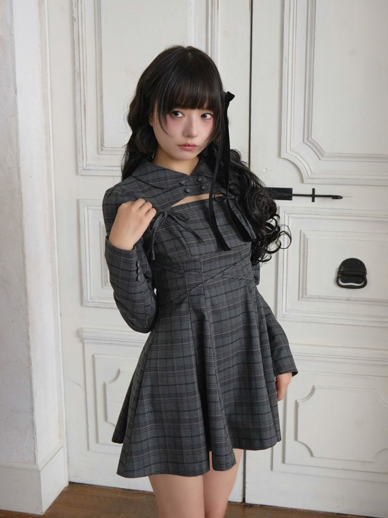 BUBBLES】ダブルリボンフレアワンピース | sparkling mall online store