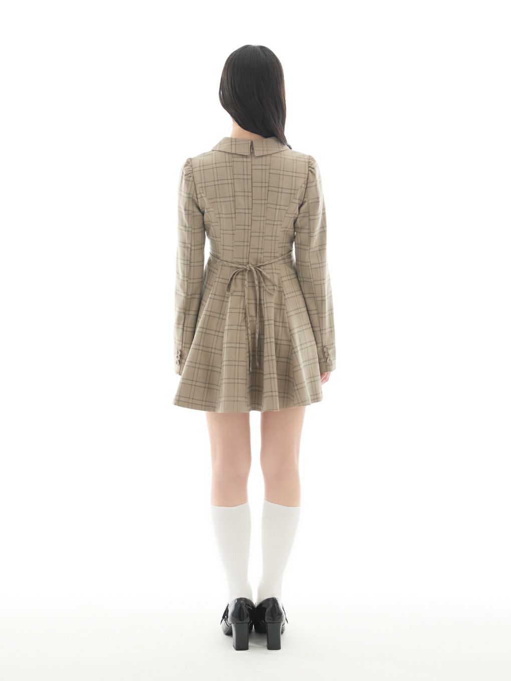 【BUBBLES】ダブルリボンフレアワンピース