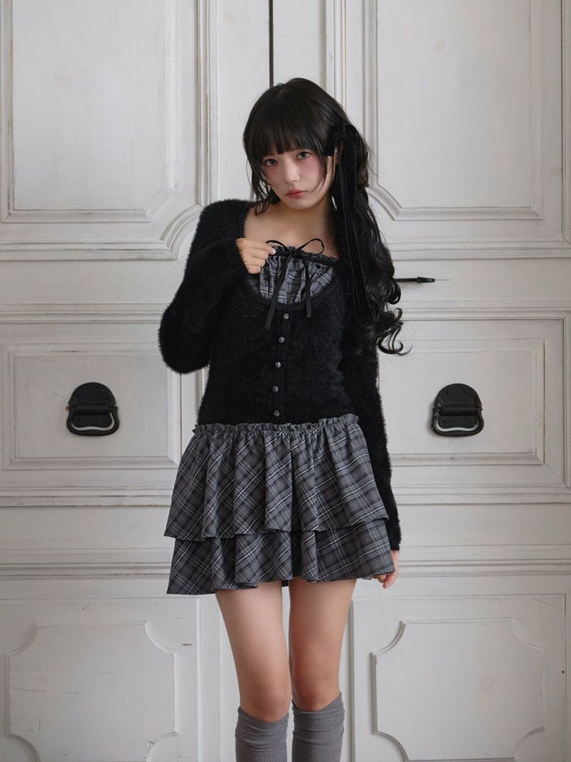 BUBBLES】コケットシャギーワンピース | sparkling mall online store