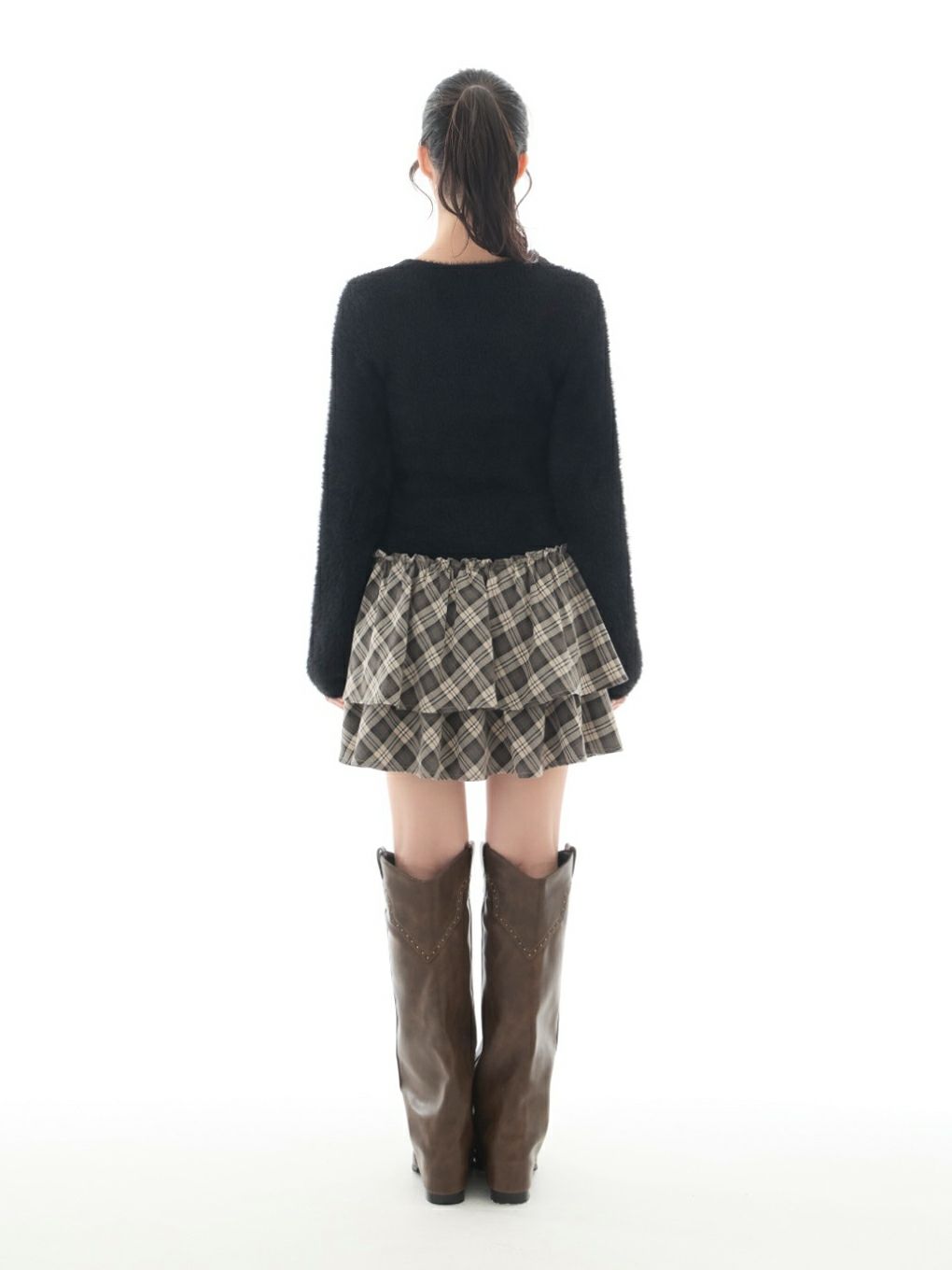 【BUBBLES】コケットシャギーワンピース