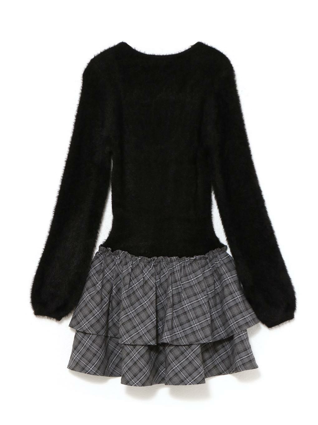 【BUBBLES】コケットシャギーワンピース