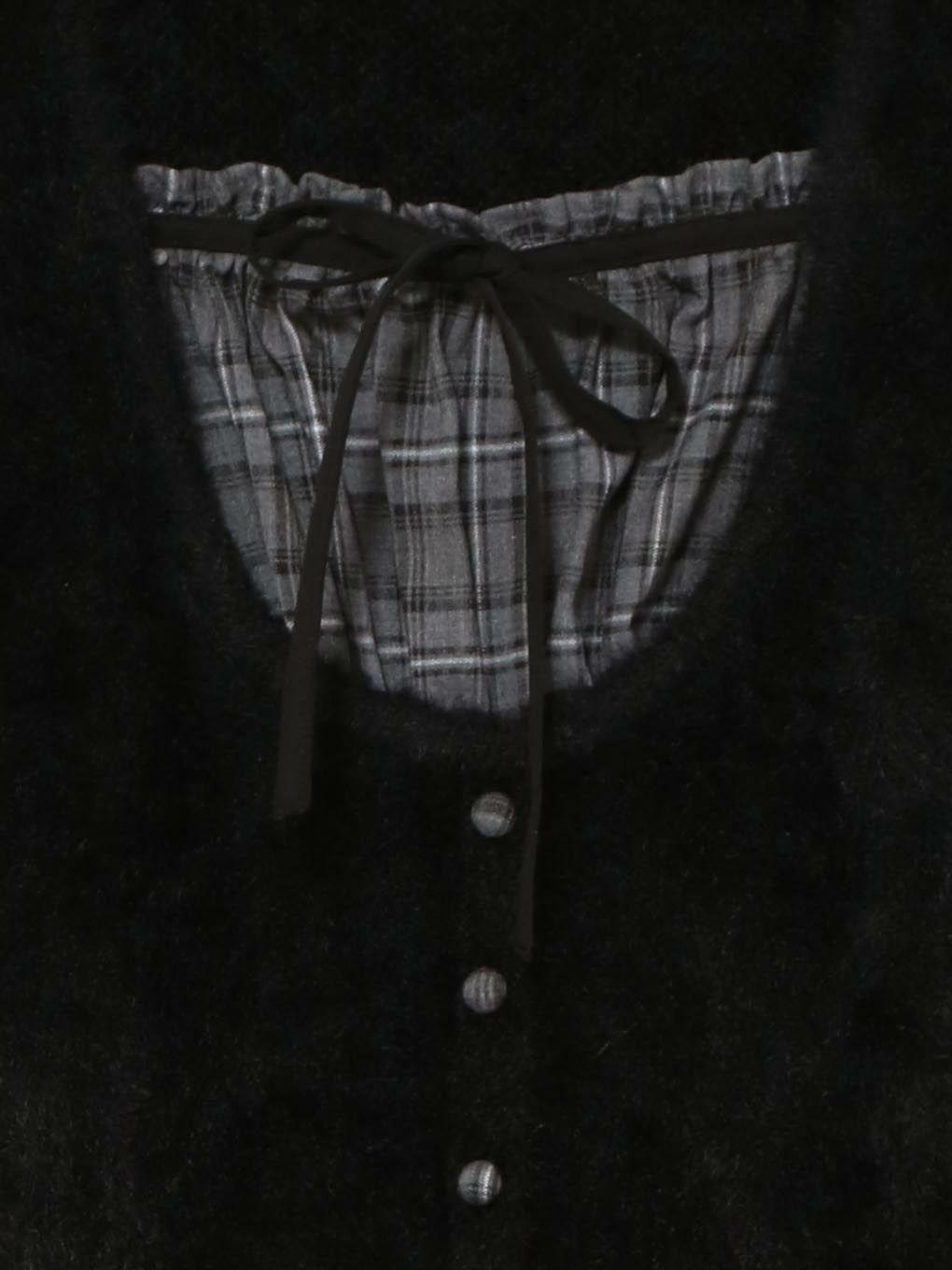 【BUBBLES】コケットシャギーワンピース