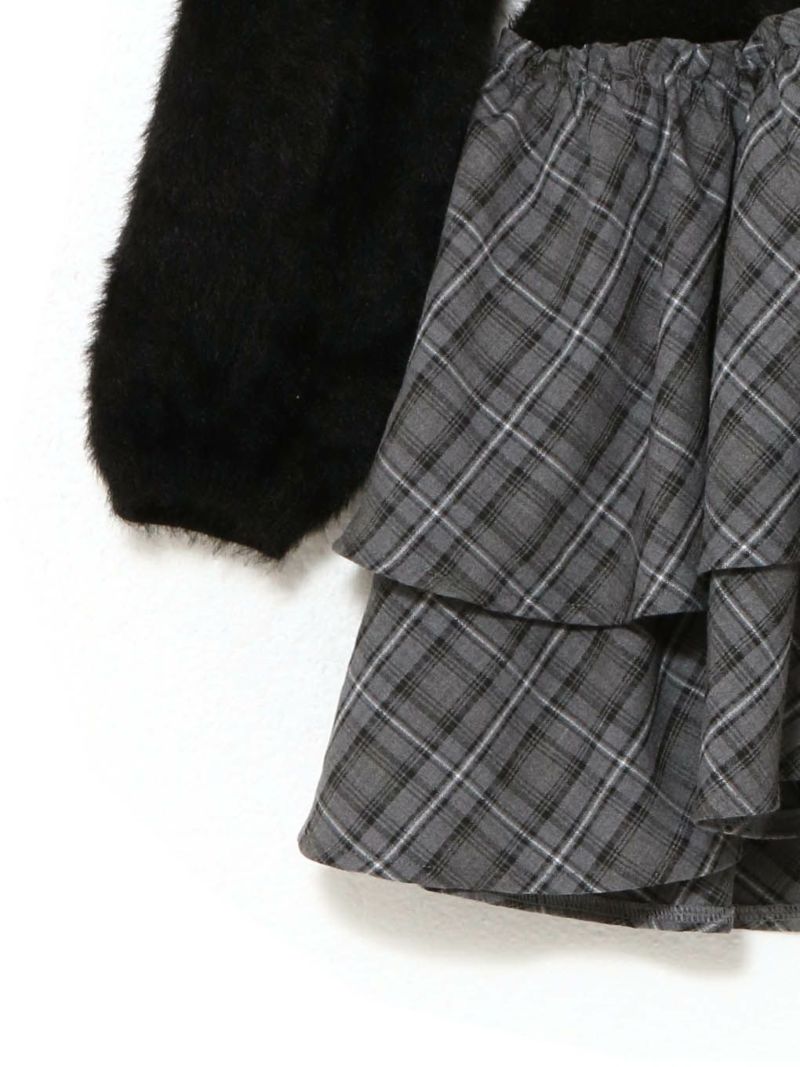 BUBBLES】コケットシャギーワンピース | sparkling mall online store