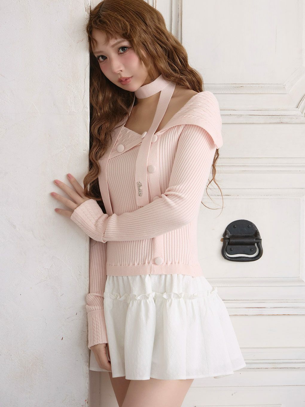 BUBBLES】ケーブルオフショルワンピース | sparkling mall online store