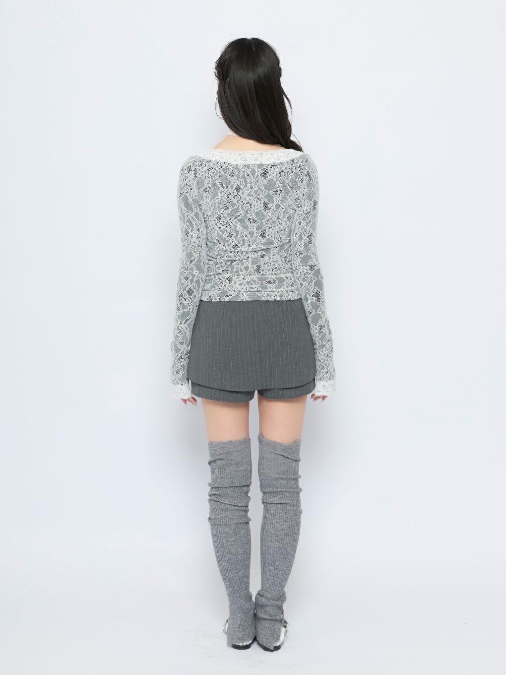 【BUBBLES】レーステープトップス